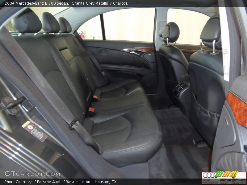 Granite Grey Metallic / Charcoal 2004 Mercedes-Benz E 500 Sedan