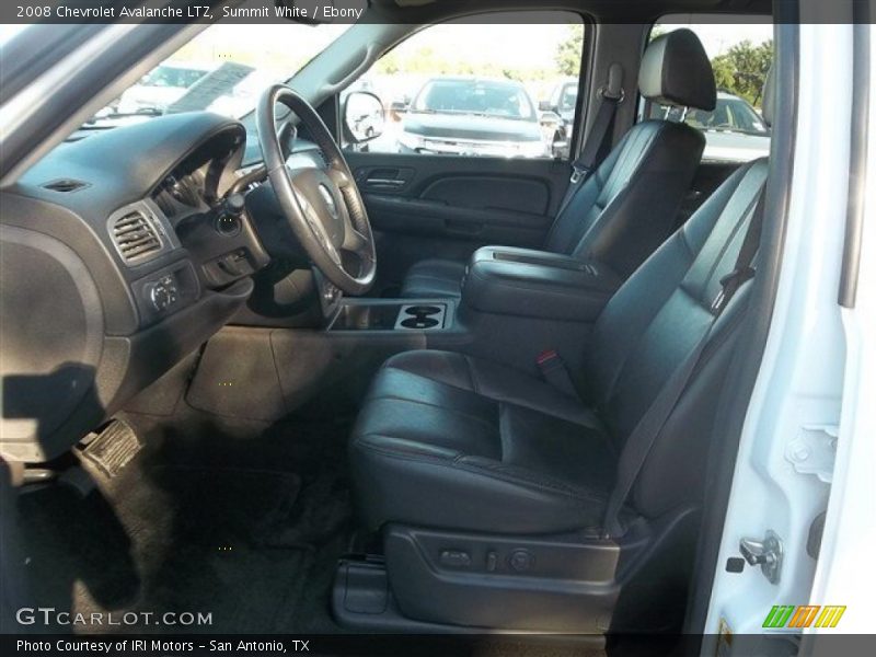 Summit White / Ebony 2008 Chevrolet Avalanche LTZ