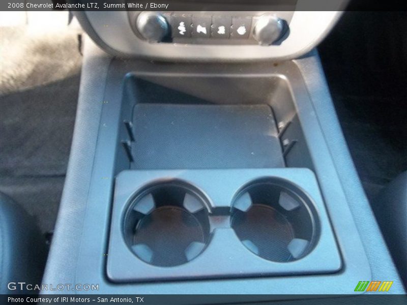 Summit White / Ebony 2008 Chevrolet Avalanche LTZ