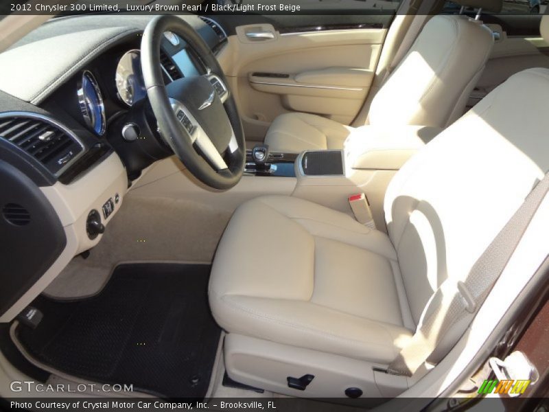 Luxury Brown Pearl / Black/Light Frost Beige 2012 Chrysler 300 Limited