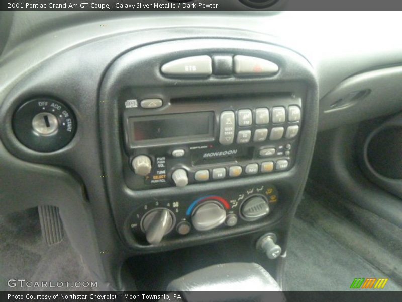 Controls of 2001 Grand Am GT Coupe