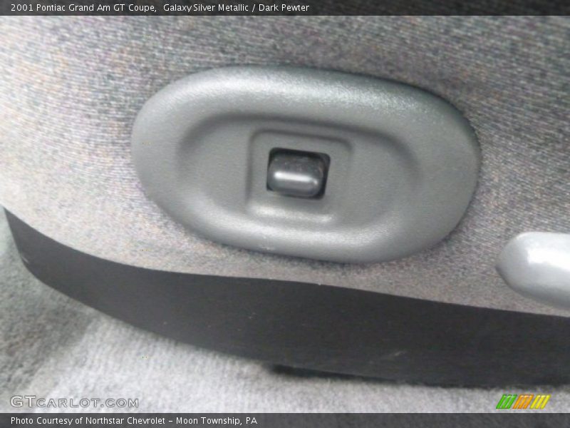 Galaxy Silver Metallic / Dark Pewter 2001 Pontiac Grand Am GT Coupe