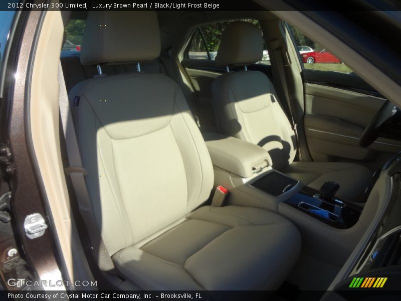 Luxury Brown Pearl / Black/Light Frost Beige 2012 Chrysler 300 Limited