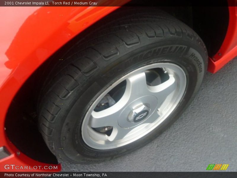 Torch Red / Medium Gray 2001 Chevrolet Impala LS