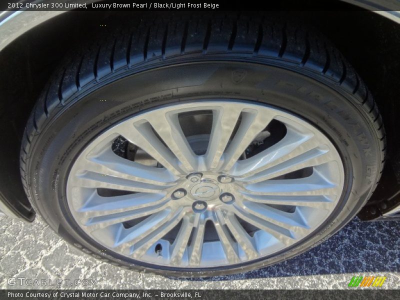Luxury Brown Pearl / Black/Light Frost Beige 2012 Chrysler 300 Limited