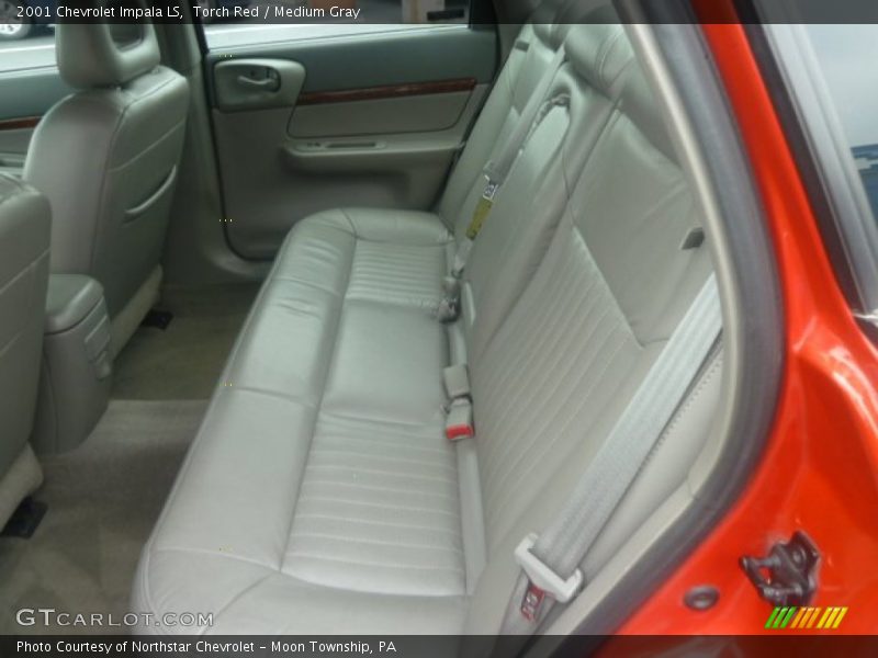 Torch Red / Medium Gray 2001 Chevrolet Impala LS