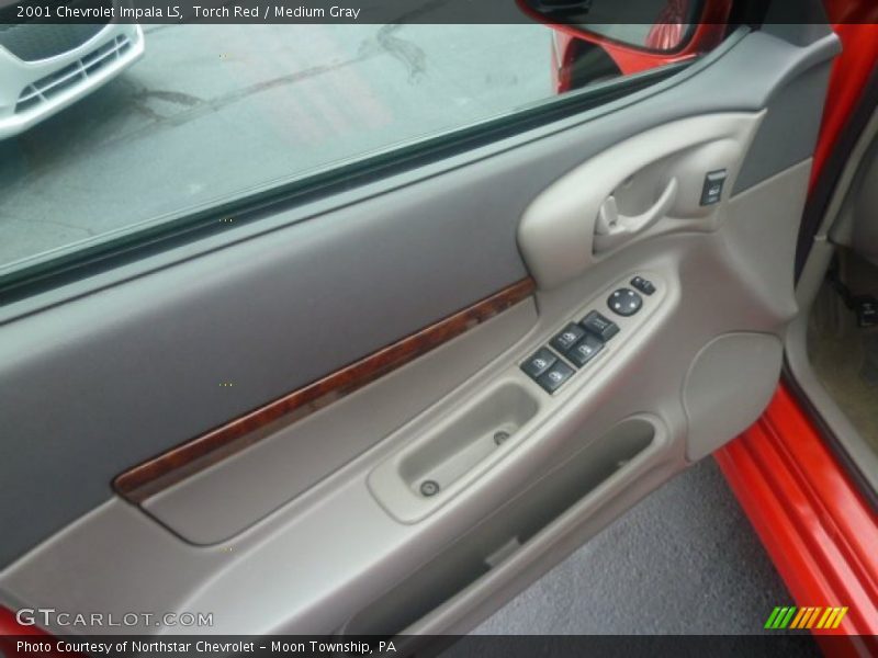 Torch Red / Medium Gray 2001 Chevrolet Impala LS