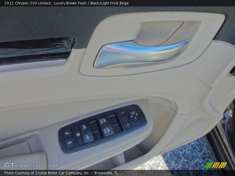 Luxury Brown Pearl / Black/Light Frost Beige 2012 Chrysler 300 Limited