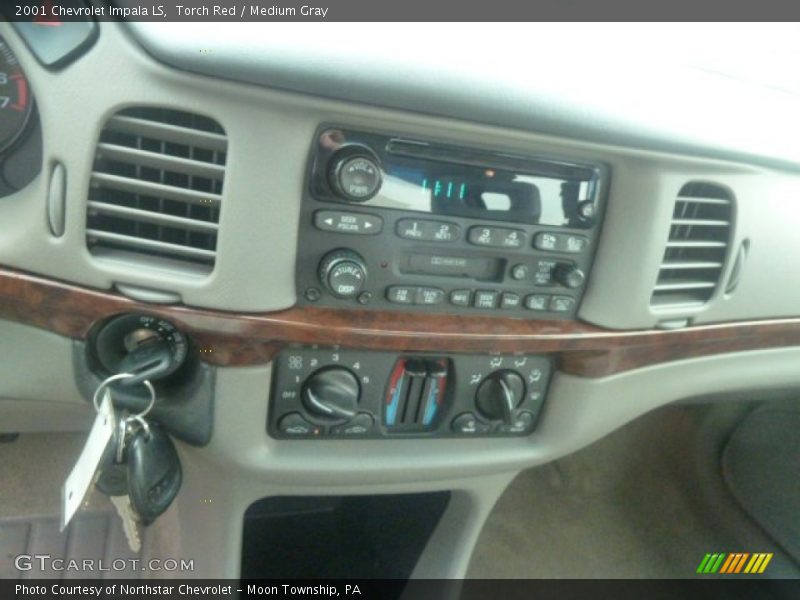 Torch Red / Medium Gray 2001 Chevrolet Impala LS