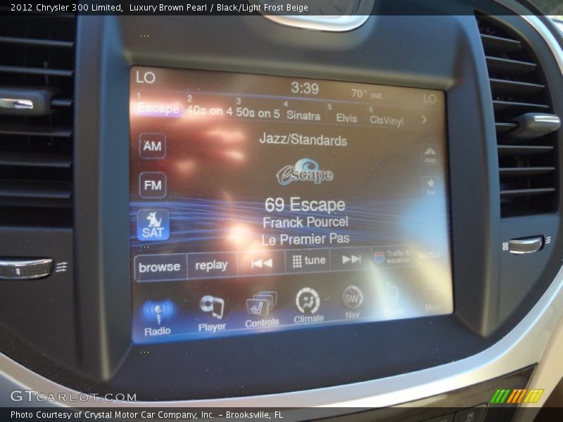 Luxury Brown Pearl / Black/Light Frost Beige 2012 Chrysler 300 Limited