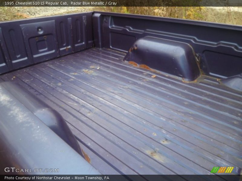 Radar Blue Metallic / Gray 1995 Chevrolet S10 LS Regular Cab