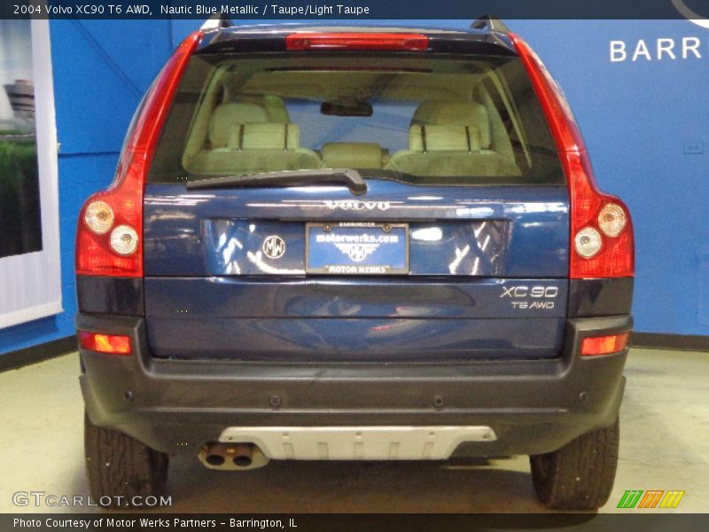 Nautic Blue Metallic / Taupe/Light Taupe 2004 Volvo XC90 T6 AWD