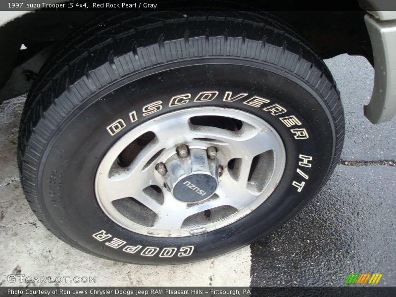 Red Rock Pearl / Gray 1997 Isuzu Trooper LS 4x4