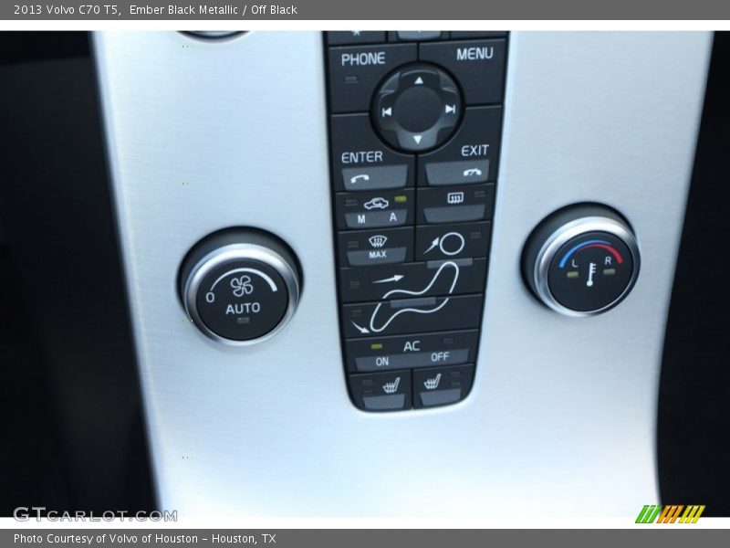 Ember Black Metallic / Off Black 2013 Volvo C70 T5