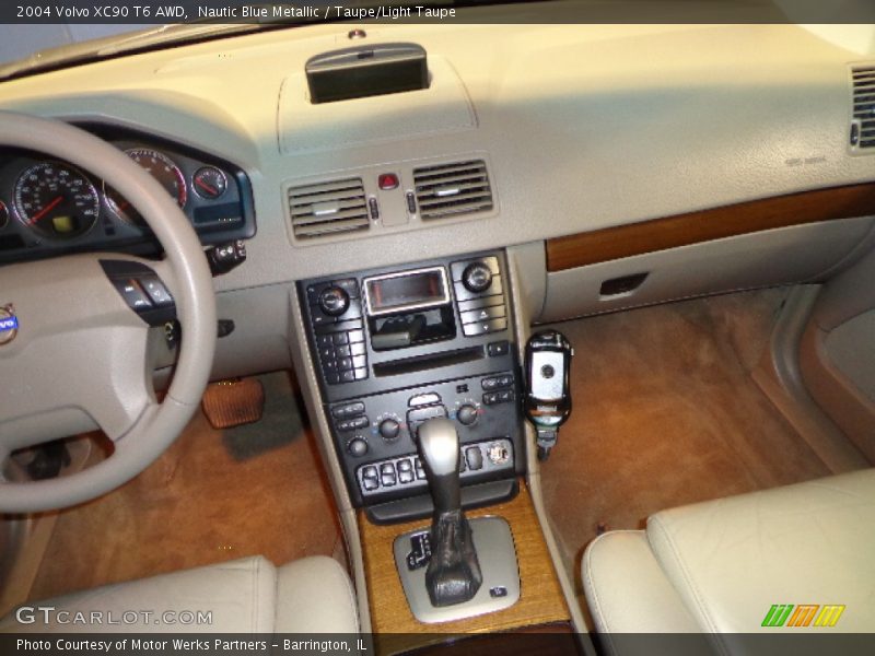 Nautic Blue Metallic / Taupe/Light Taupe 2004 Volvo XC90 T6 AWD