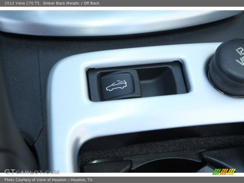 Ember Black Metallic / Off Black 2013 Volvo C70 T5