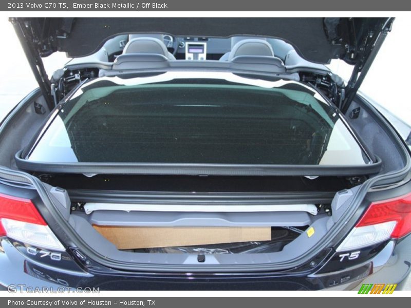 Ember Black Metallic / Off Black 2013 Volvo C70 T5