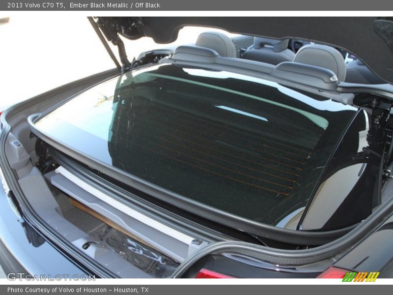 Ember Black Metallic / Off Black 2013 Volvo C70 T5