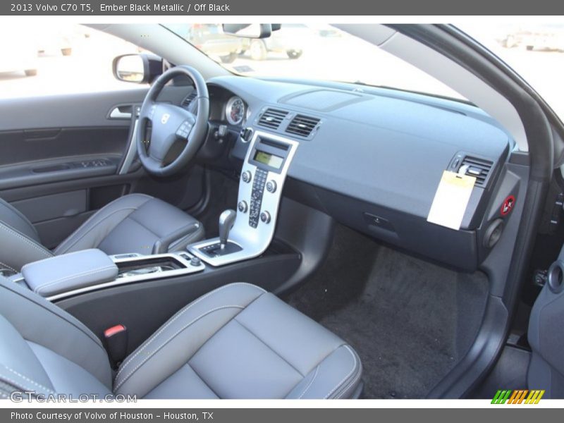 Ember Black Metallic / Off Black 2013 Volvo C70 T5