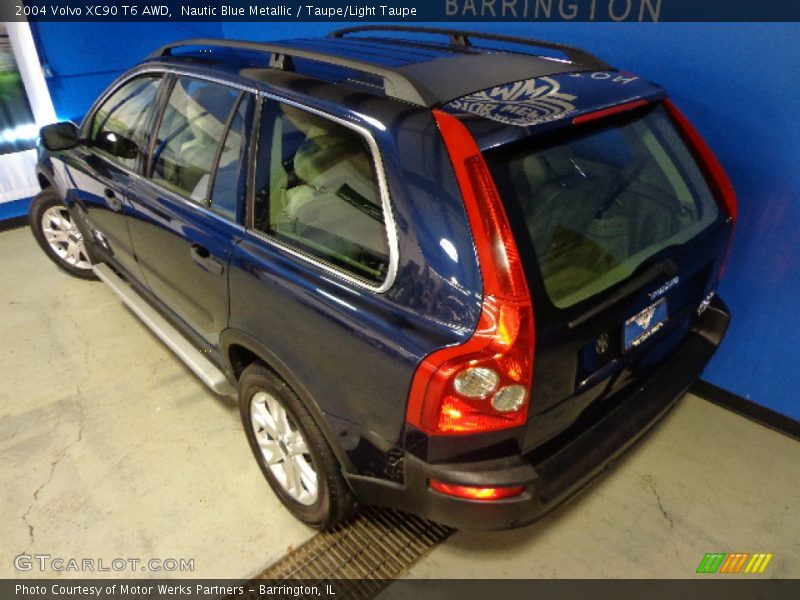 Nautic Blue Metallic / Taupe/Light Taupe 2004 Volvo XC90 T6 AWD