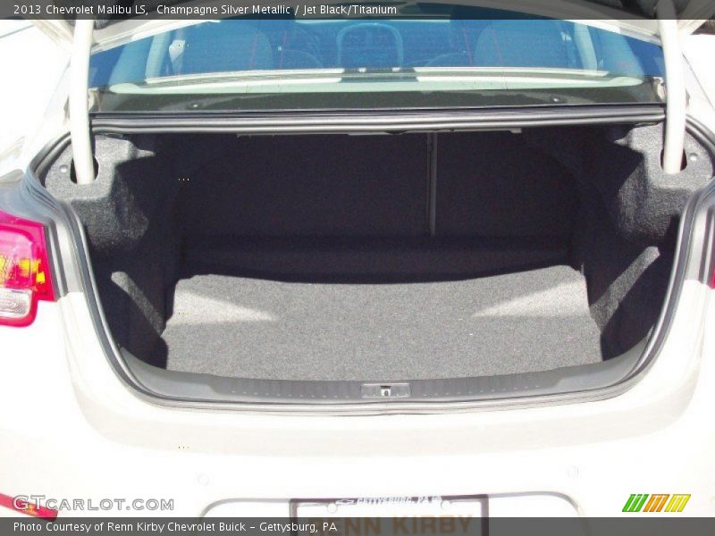 Champagne Silver Metallic / Jet Black/Titanium 2013 Chevrolet Malibu LS