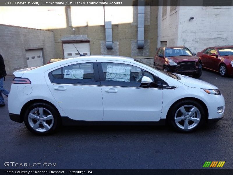  2013 Volt  Summit White