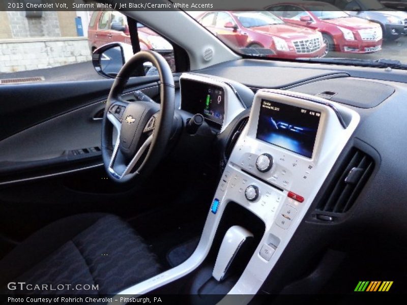  2013 Volt  Jet Black/Ceramic White Accents Interior