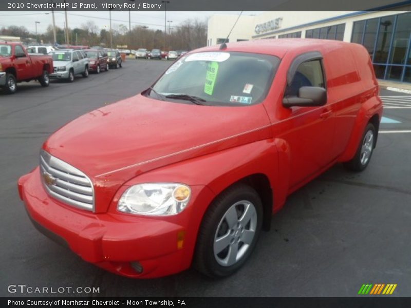 Victory Red / Ebony 2010 Chevrolet HHR LS Panel