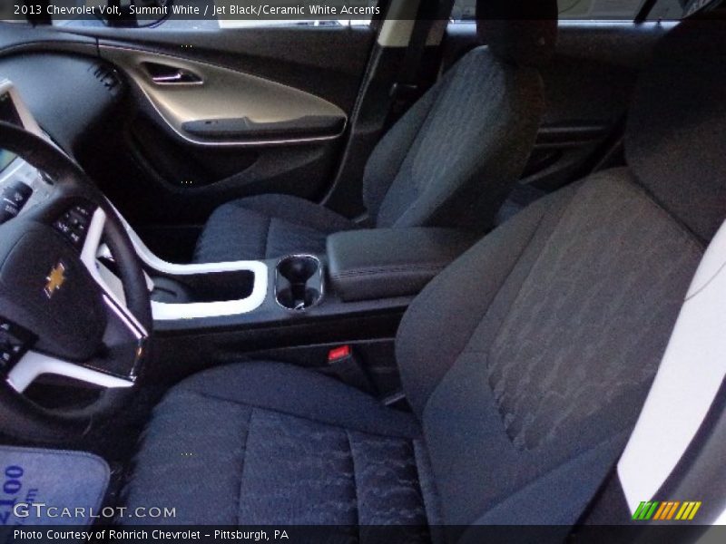 2013 Volt  Jet Black/Ceramic White Accents Interior