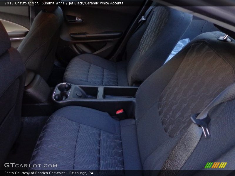 Rear Seat of 2013 Volt 