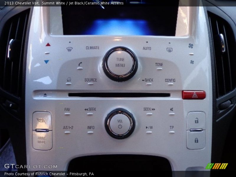 Controls of 2013 Volt 