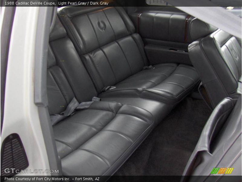 Light Pearl Gray / Dark Gray 1988 Cadillac DeVille Coupe