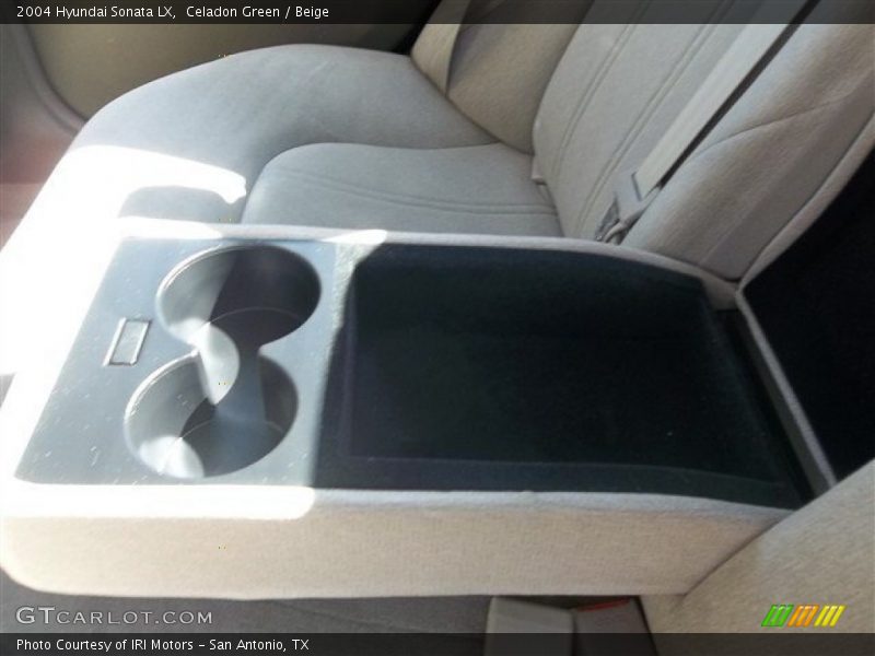 Celadon Green / Beige 2004 Hyundai Sonata LX