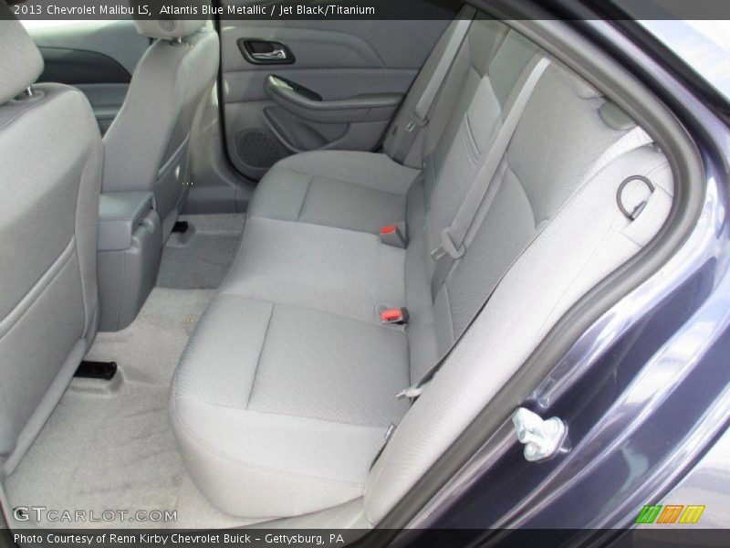 Atlantis Blue Metallic / Jet Black/Titanium 2013 Chevrolet Malibu LS