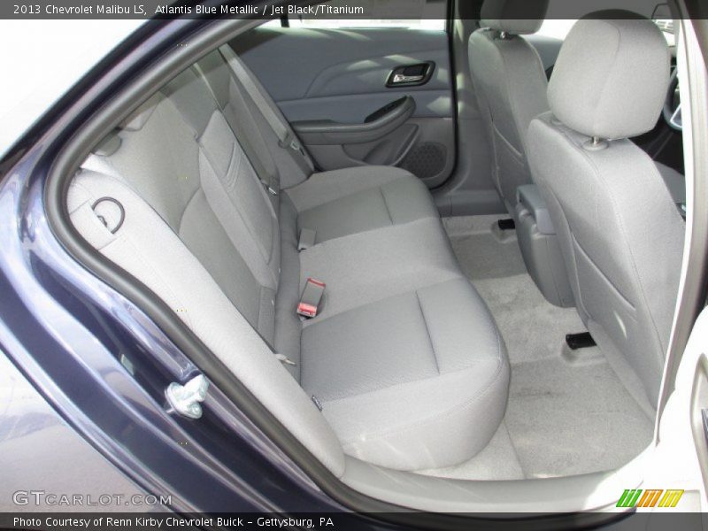 Atlantis Blue Metallic / Jet Black/Titanium 2013 Chevrolet Malibu LS