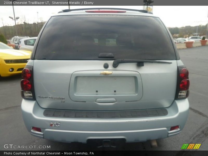 Silverstone Metallic / Ebony 2008 Chevrolet TrailBlazer LT