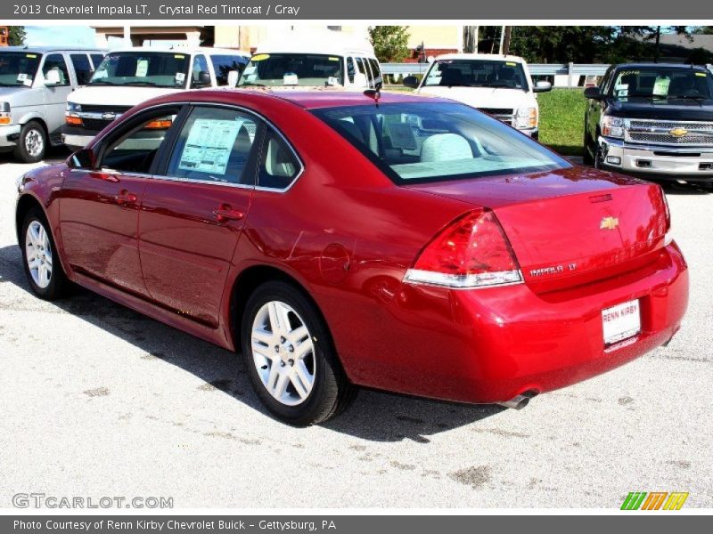Crystal Red Tintcoat / Gray 2013 Chevrolet Impala LT