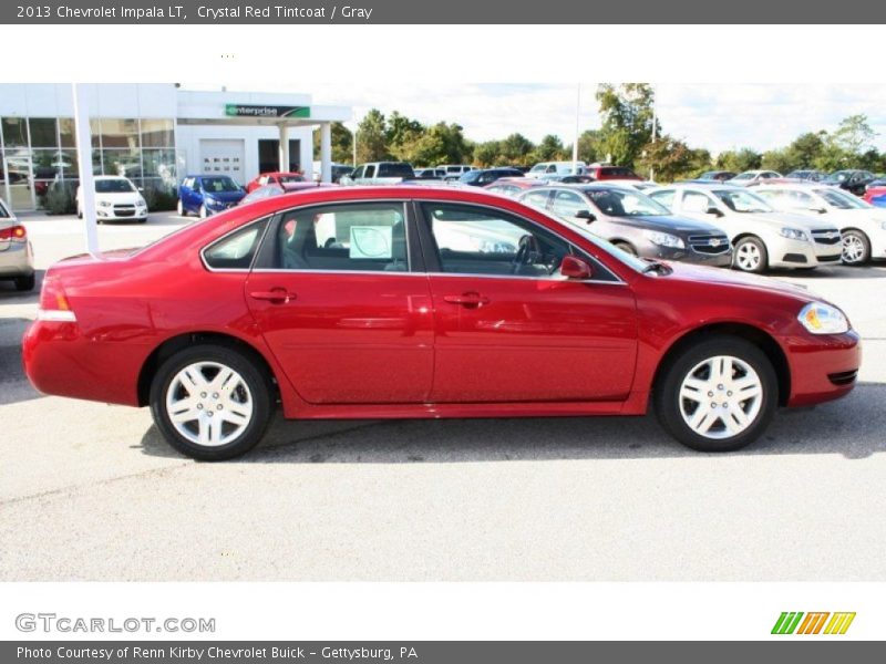 Crystal Red Tintcoat / Gray 2013 Chevrolet Impala LT