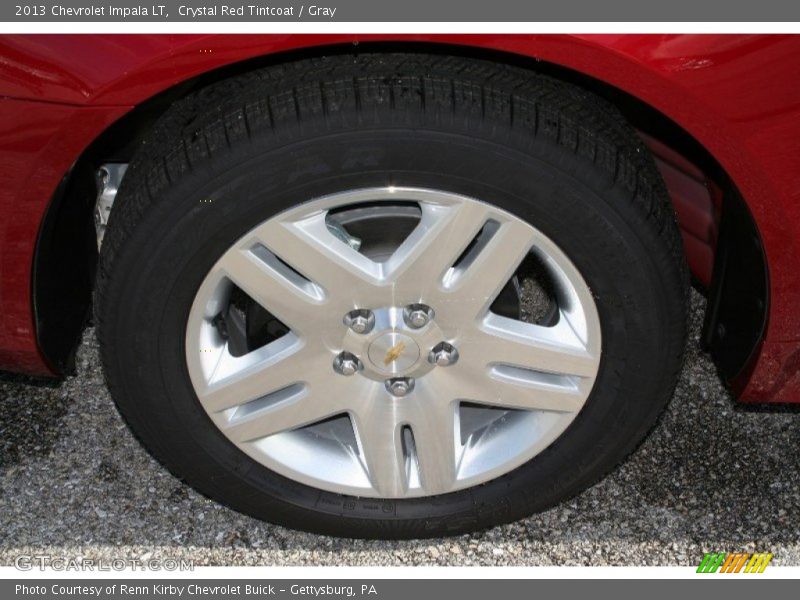 Crystal Red Tintcoat / Gray 2013 Chevrolet Impala LT