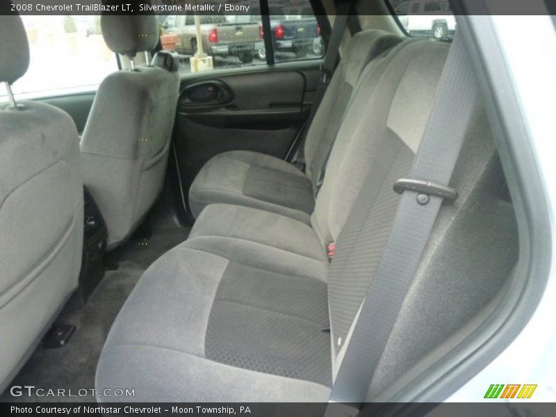Silverstone Metallic / Ebony 2008 Chevrolet TrailBlazer LT