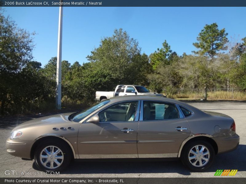 Sandstone Metallic / Neutral 2006 Buick LaCrosse CX