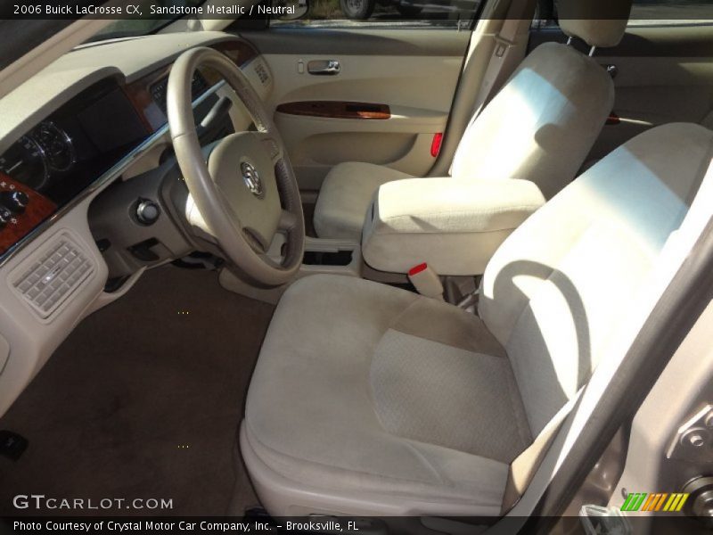Sandstone Metallic / Neutral 2006 Buick LaCrosse CX