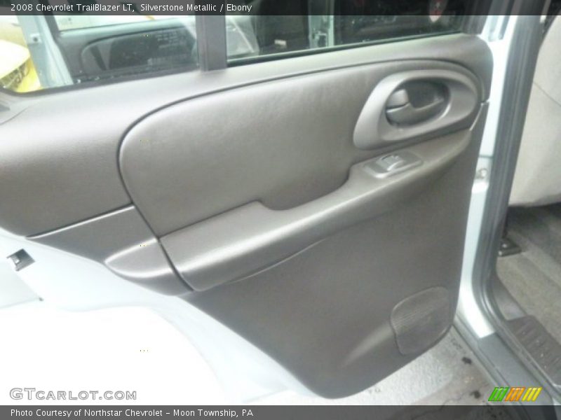Silverstone Metallic / Ebony 2008 Chevrolet TrailBlazer LT