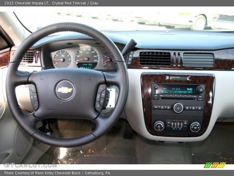 Crystal Red Tintcoat / Gray 2013 Chevrolet Impala LT