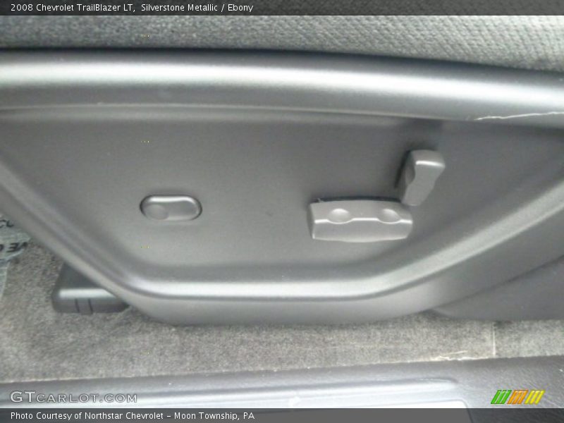 Silverstone Metallic / Ebony 2008 Chevrolet TrailBlazer LT