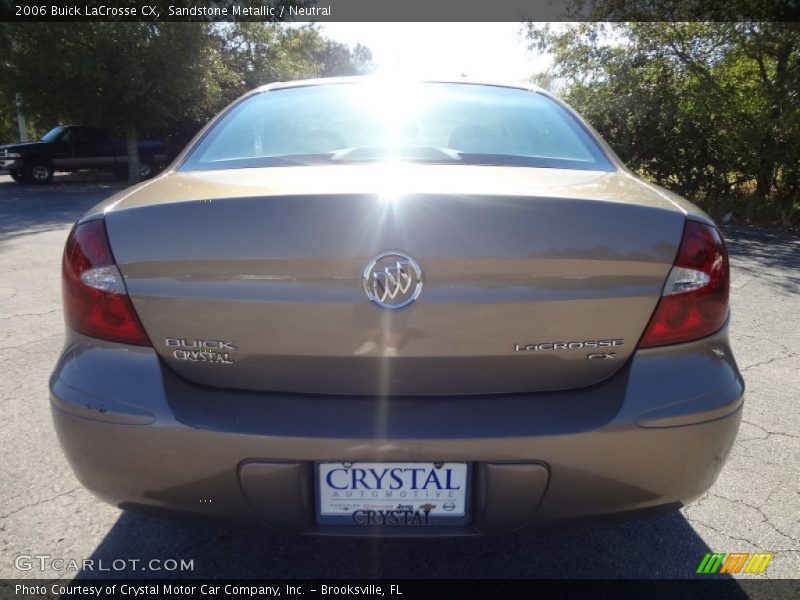 Sandstone Metallic / Neutral 2006 Buick LaCrosse CX