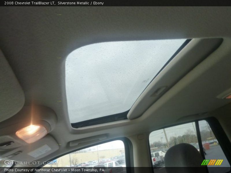 Silverstone Metallic / Ebony 2008 Chevrolet TrailBlazer LT