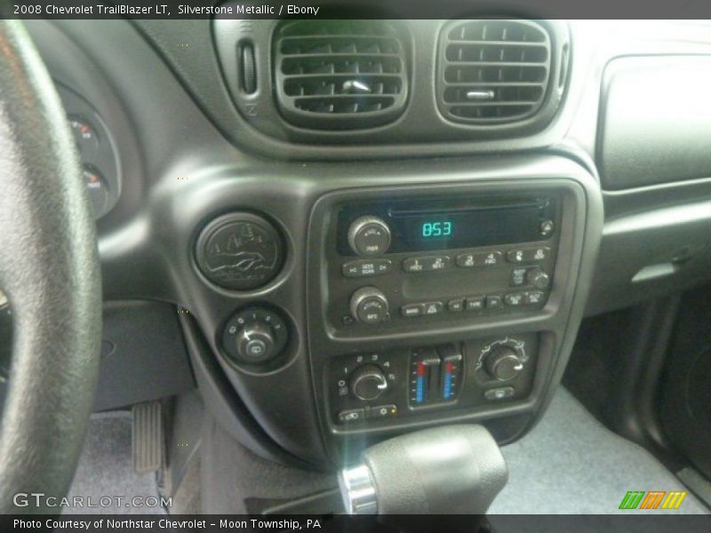 Silverstone Metallic / Ebony 2008 Chevrolet TrailBlazer LT