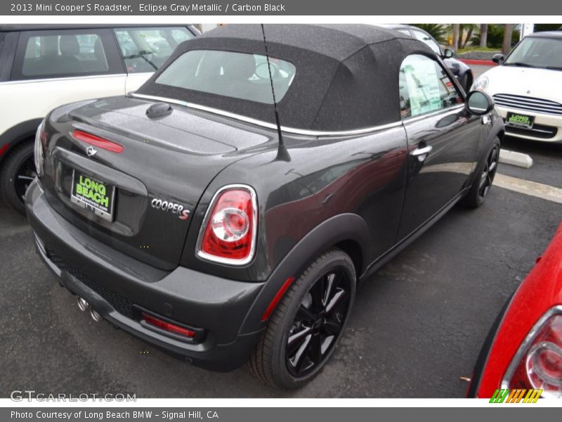 Eclipse Gray Metallic / Carbon Black 2013 Mini Cooper S Roadster