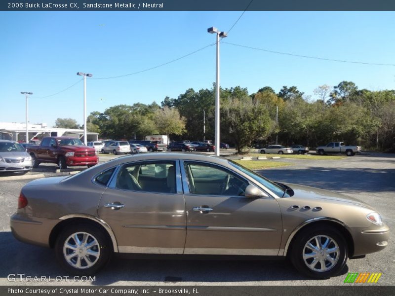 Sandstone Metallic / Neutral 2006 Buick LaCrosse CX